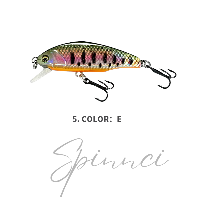 Spinnci Cherry 44 mm – 3.5 g Batan Dere Alabalık Yemi    